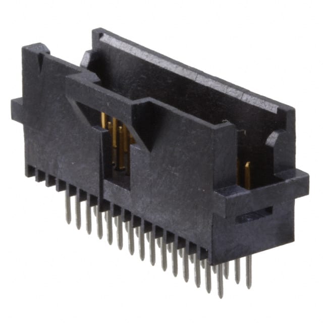 104666-2 CONN HEADER VERT 30POS 1.27MM