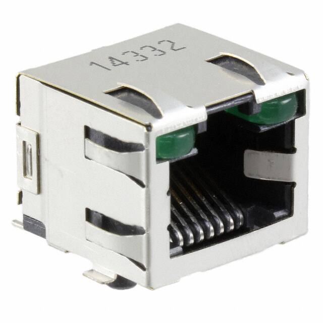 6339191-5 CONN MOD JACK 8P8C R/A SHIELDED