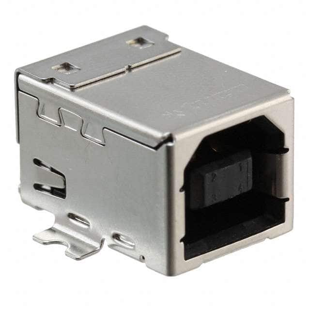 1734346-1 CONN RCPT USB2.0 TYPEB 4P SMD RA
