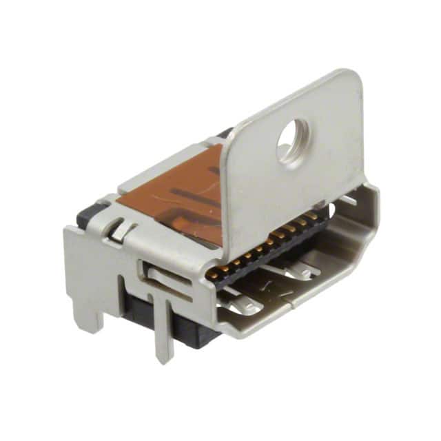1-1747981-7 CONN RCPT HDMI 19POS PNL MNT R/A
