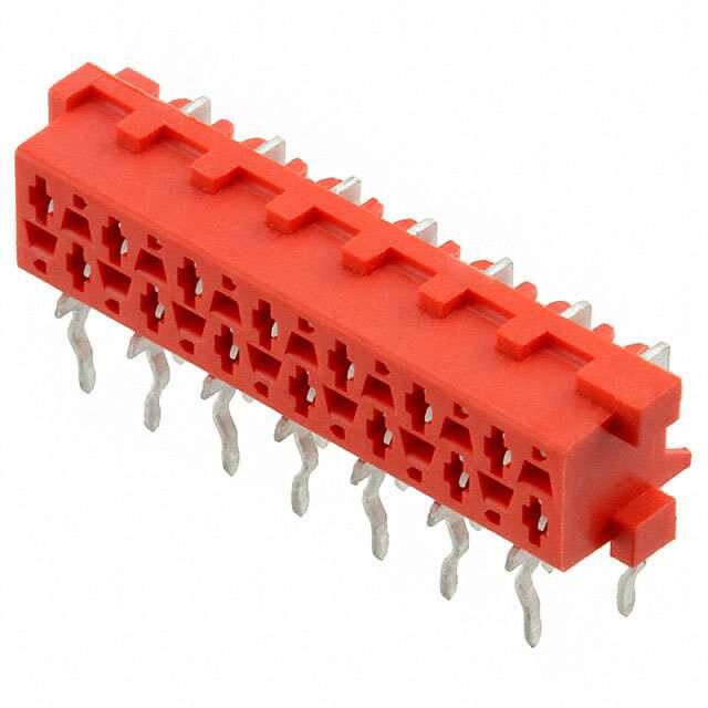 1-215460-4 CONN RCPT 14POS 0.1 TIN PCB R/A