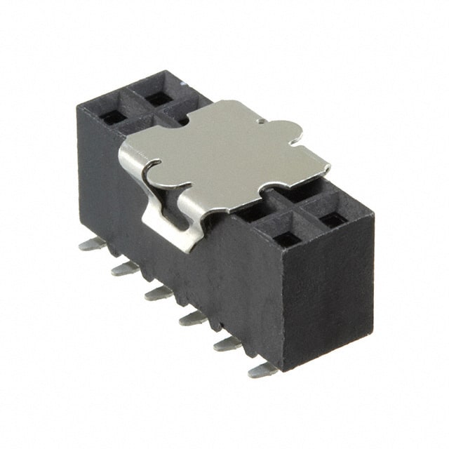 5-147105-6 CONN RCPT 12POS 0.1 GOLD SMD