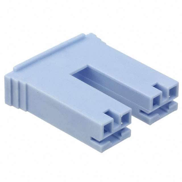 1-520935-5 CONN RCPT HOUSING 0.25 2POS BLUE