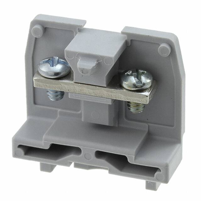 1546143-1 TERM BLK NEMA 2POS 10.85MM GRAY