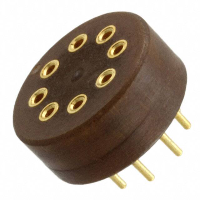 4-1437508-0 CONN TRANSIST TO-5 8POS GOLD