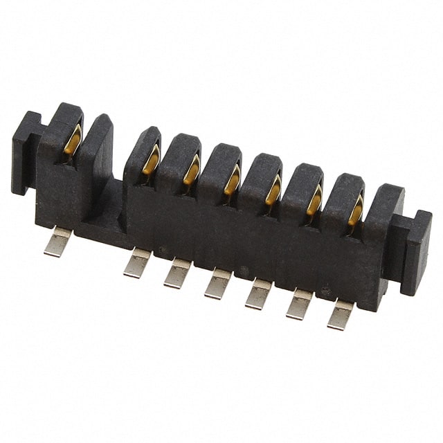 1318574-4 CONN RCPT 7POS 2.50MM SMD SLDR