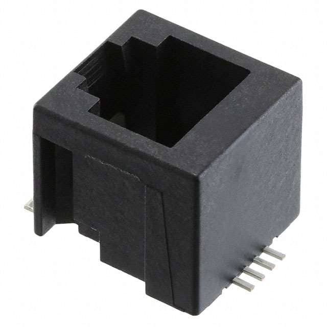 1-338086-4 CONN MOD JACK 6P4C VERT UNSHLD