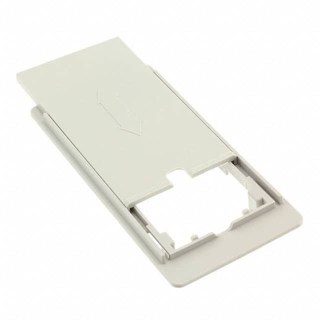 293286-2 CONN WALL OUTLET FRAME