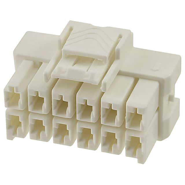 1-1971776-6 CONN PLUG HSG 12POS 6.00MM
