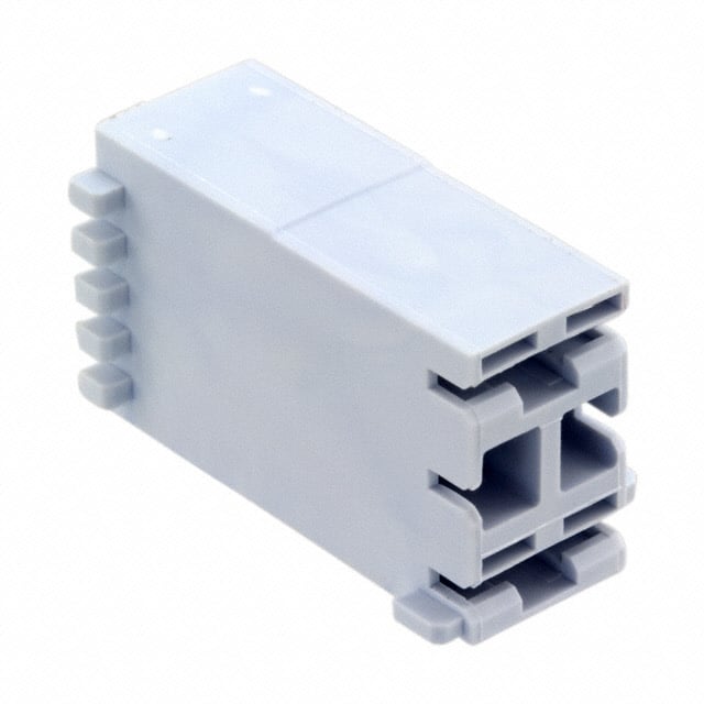 521782-6 CONN RCPT HOUSING 0.25 3POS BLUE