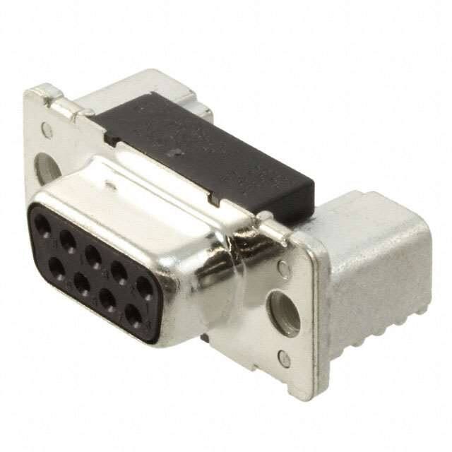 1-1740194-2 CONN D-SUB RCPT 9P SMD R/A SLDR