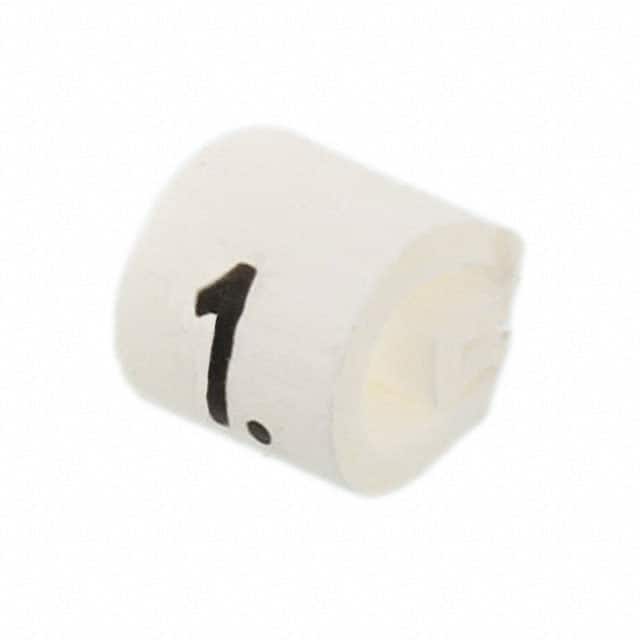 EC0922-000 WIRE MARKER PUSH ON 4.5MM WHITE