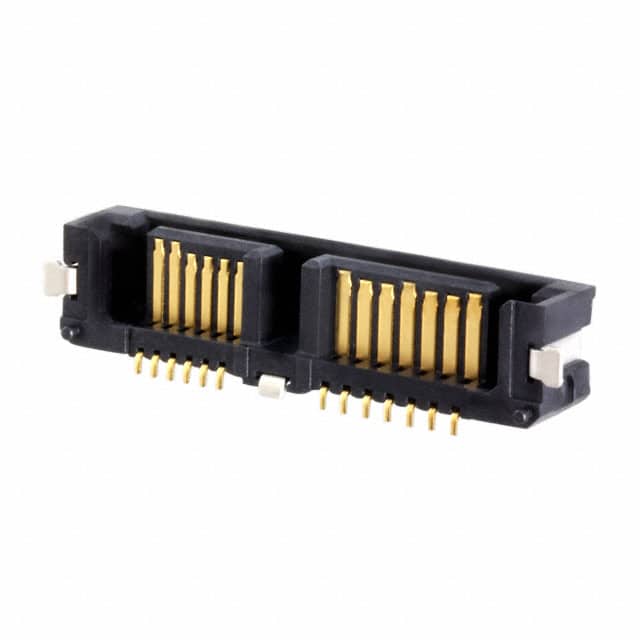 1735418-3 CONN SATA PLUG 13POS SLD SMD