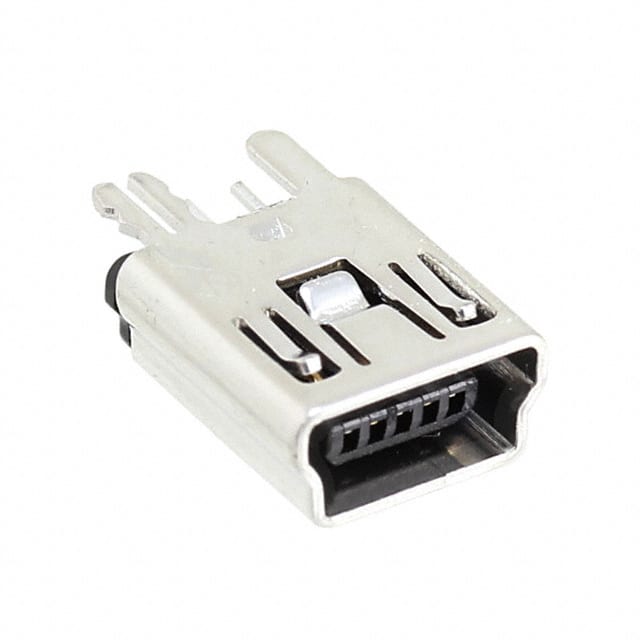2041517-1 CONN RCPT USB2.0 MINI B VERT
