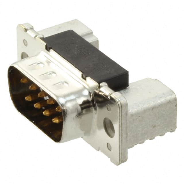 3-1740195-2 CONN D-SUB PLUG 9P SMD R/A SLDR