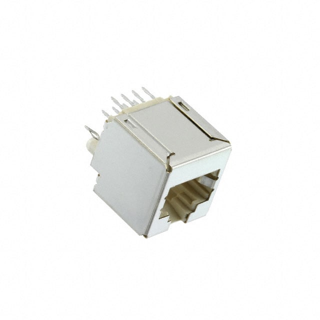 6116202-6 CONN MOD JACK 8P8C VERT SHIELDED