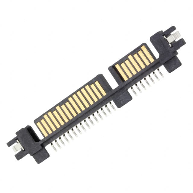 1735783-2 CONN SATA PLUG 22POS SLD R/A SMD