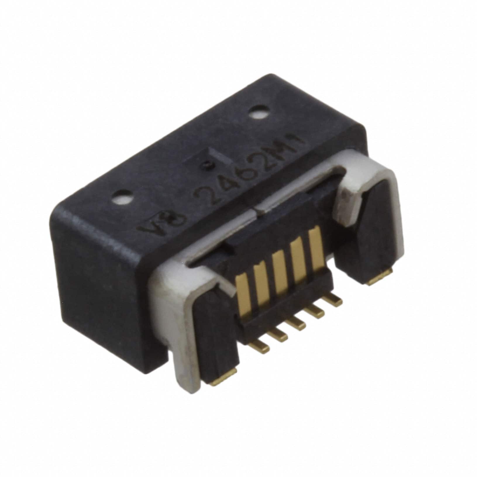 1551629-2 CONN RCPT USB2.0 MICRO AB SMD RA