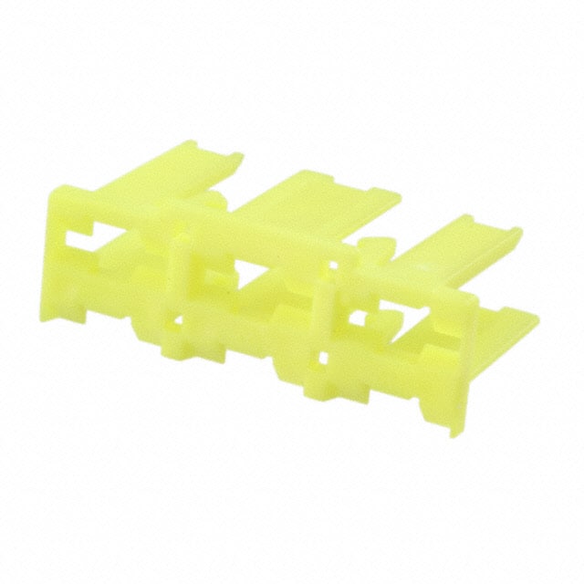 178024-7 CONN LOCK PLATE 250 DBL 6P