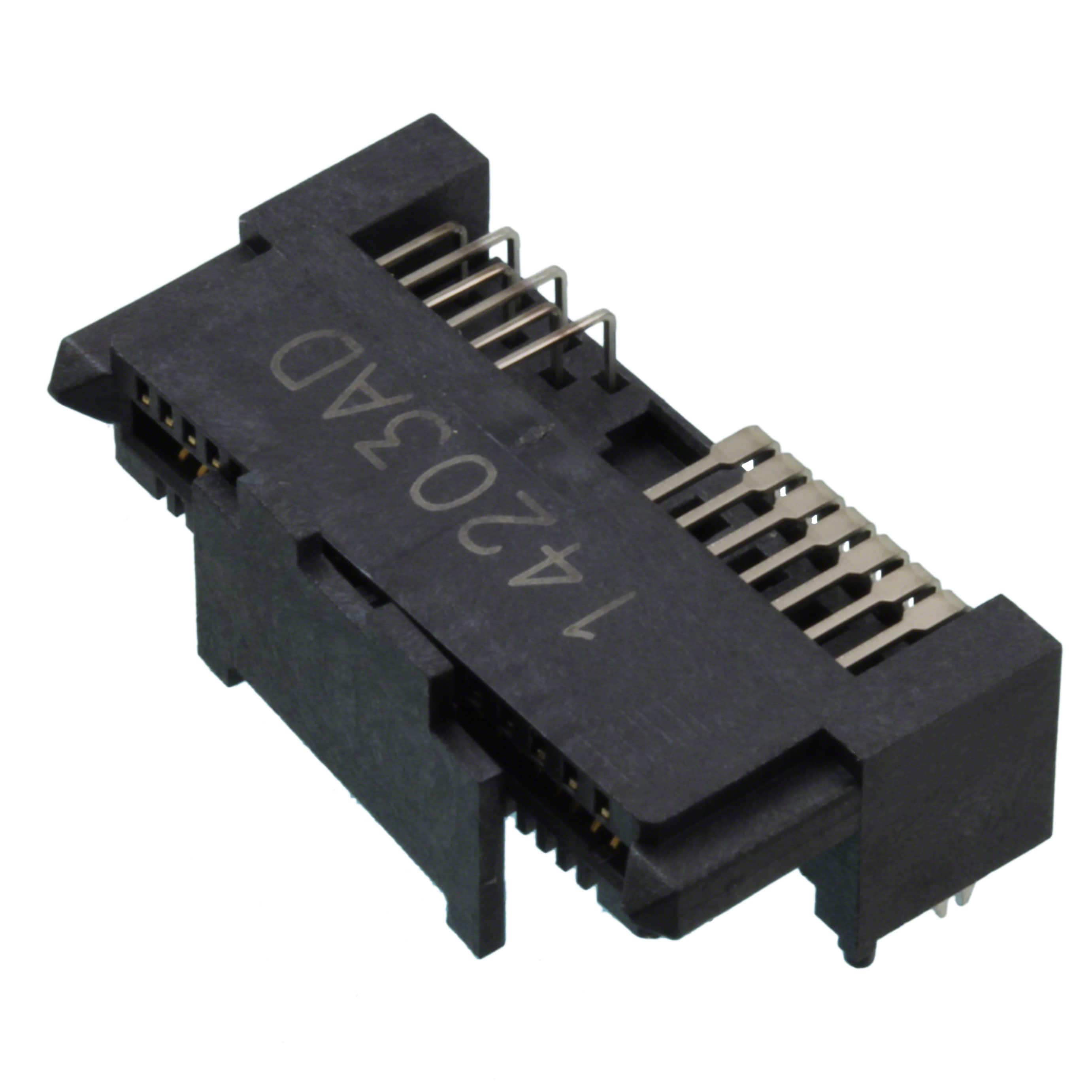 2129116-3 CONN SATA RCPT 31POS SLD R/A