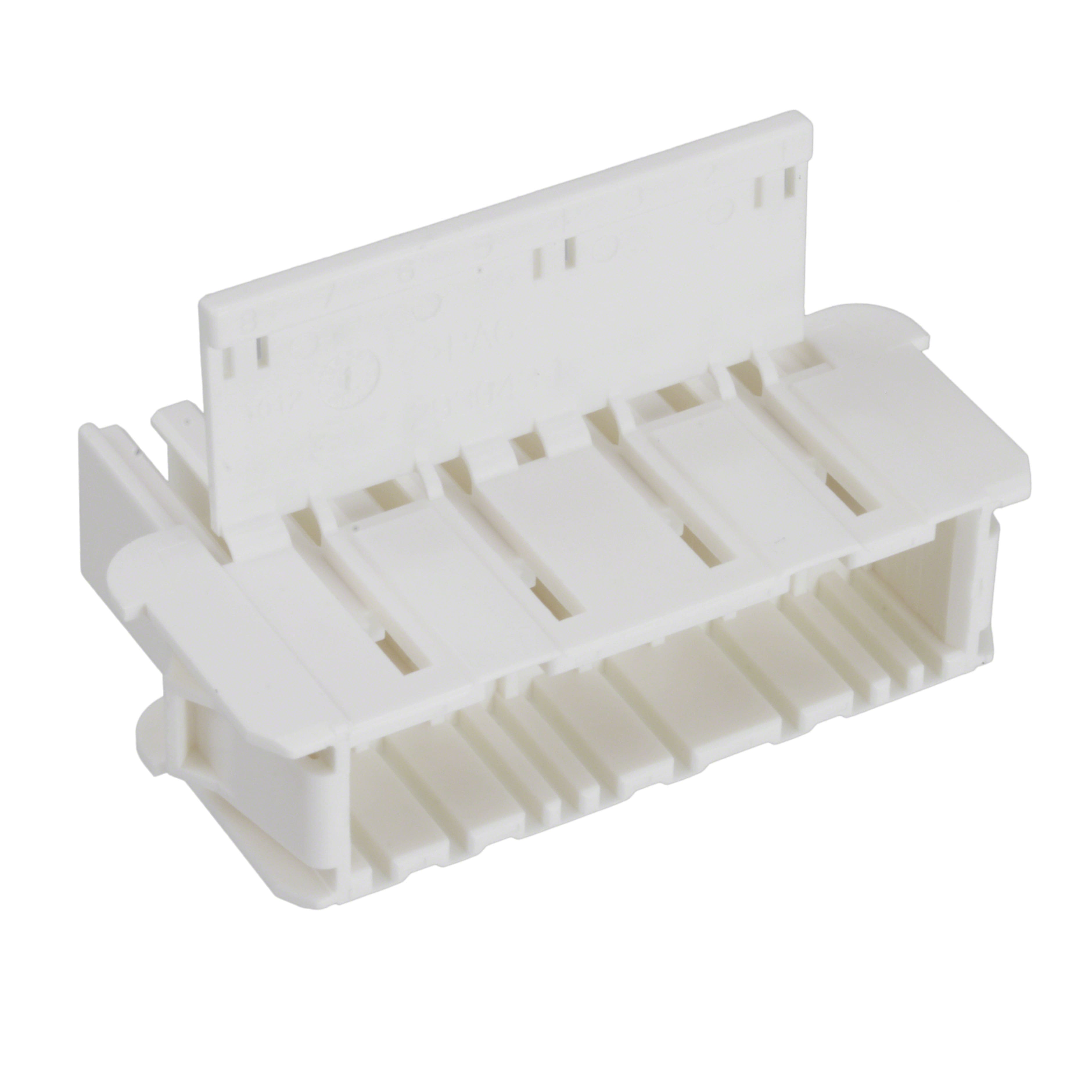 293043-1 CONN MALE TAB HSG 0.25 8POS NAT