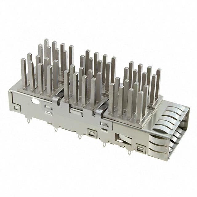 1888631-3 CONN QSFP+ CAGE W/HSINK PRESS RA