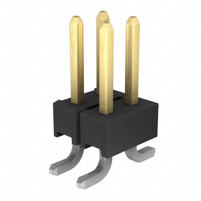 1241050-2 CONN HEADER SMD 4POS 2.54MM