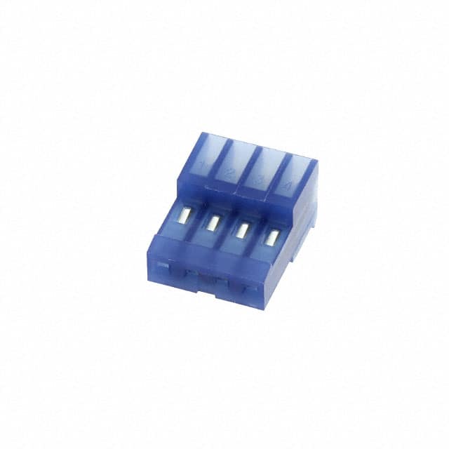 640470-4 CONN RCPT 4P IDC 26AWG TIN-LEAD