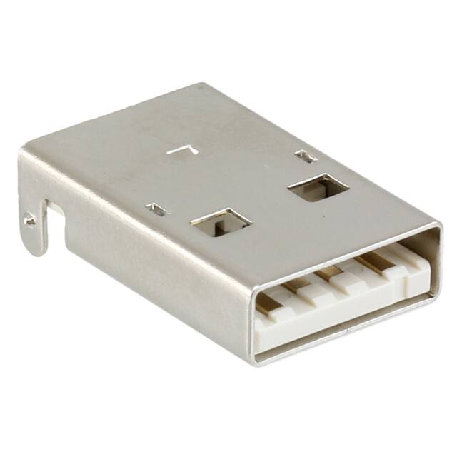 1734028-1 CONN PLUG USB2.0 TYPEA 4P SMD RA