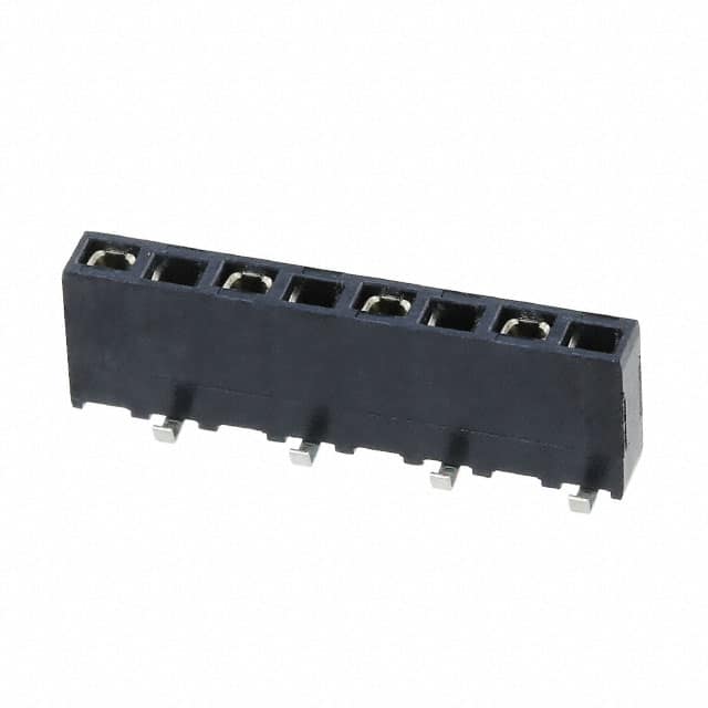 1241152-8 CONN RCPT 8POS 0.1 GOLD SMD