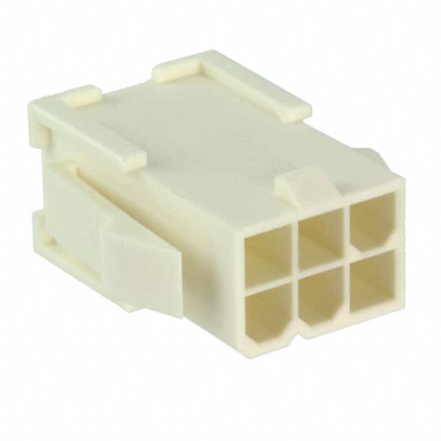 1969605-6 CONN PLUG HSG 6POS 4.20MM