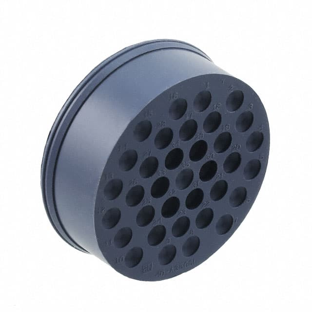 CIRP40A35GSL CONN GROMMET GRAY