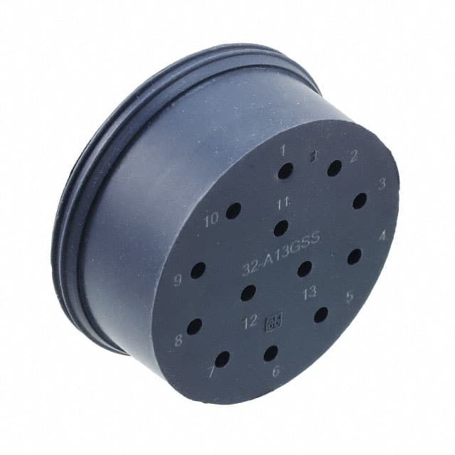 CIRP32A13GSS CONN GROMMET GRAY