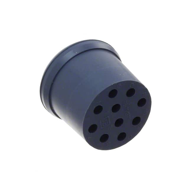 CIRP1819GPS CONN GROMMET GRAY