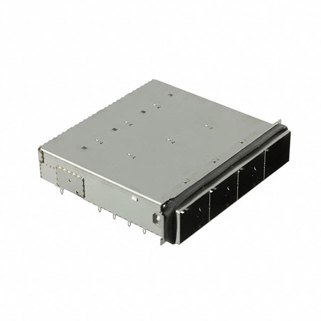 2297550-2 CONN MICRO QSFP CAGE 1X4 R/A