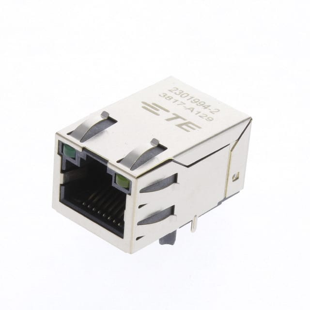 2301994-2 CONN JACK 1PORT 100 BASE-T PCB