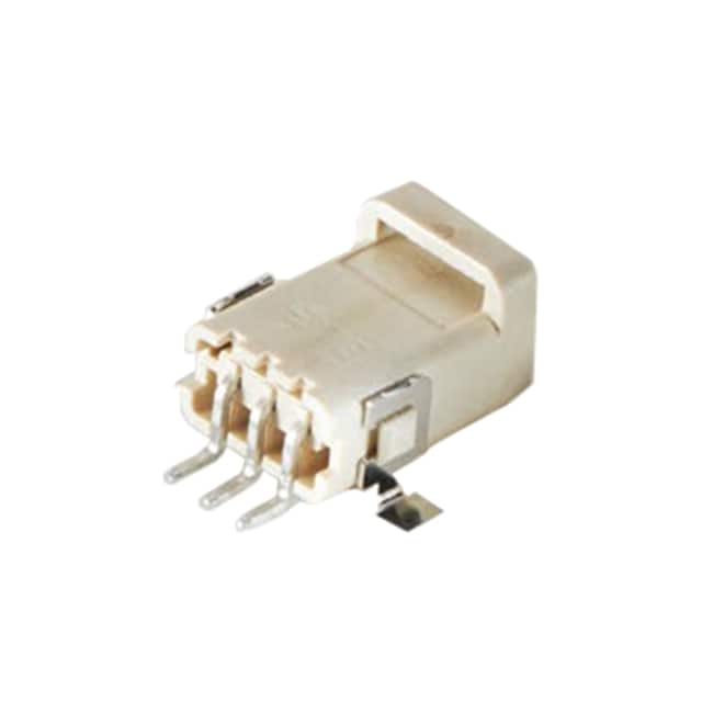 1-2834236-1 3P REC, IP67 R/A SMT CONN,NATURE