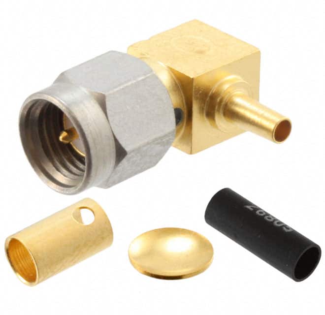 1052067-1 CONN SMA PLUG R/A 50 OHM SOLDER