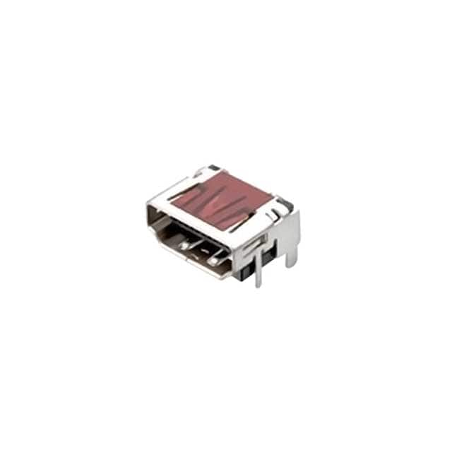 1747981-2 CONN RCPT HDMI 19POS PNL MNT R/A