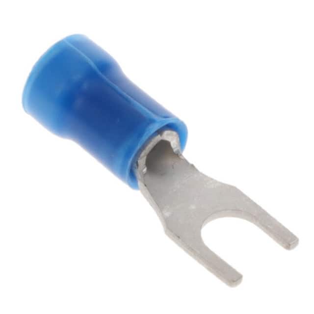 2-165012-0 CONN SPADE TERM 14-16AWG #8 BLU