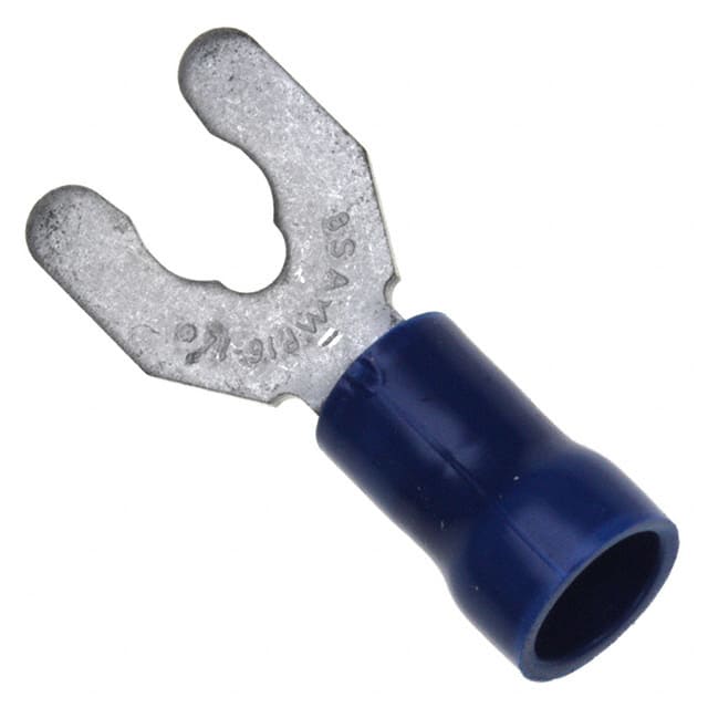52956-3 CONN SPADE TERM 14-16AWG #8 BLU