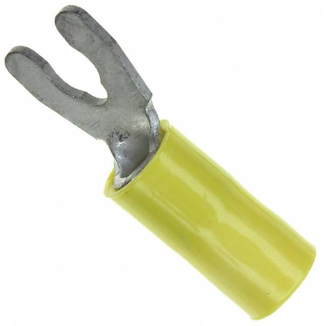 52962-2 CONN SPADE TERM 10-12AWG #8 YEL