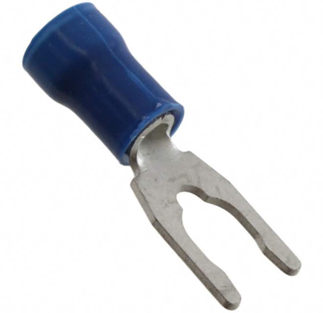 53245-1 CONN SPADE TERM 14-16AWG #10 BLU