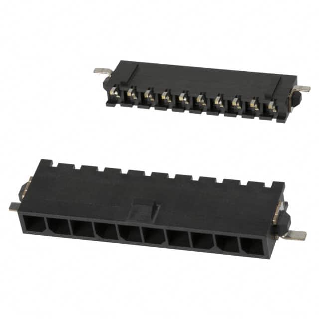 3-1445057-0 CONN HEADER SMD R/A 10POS 3MM