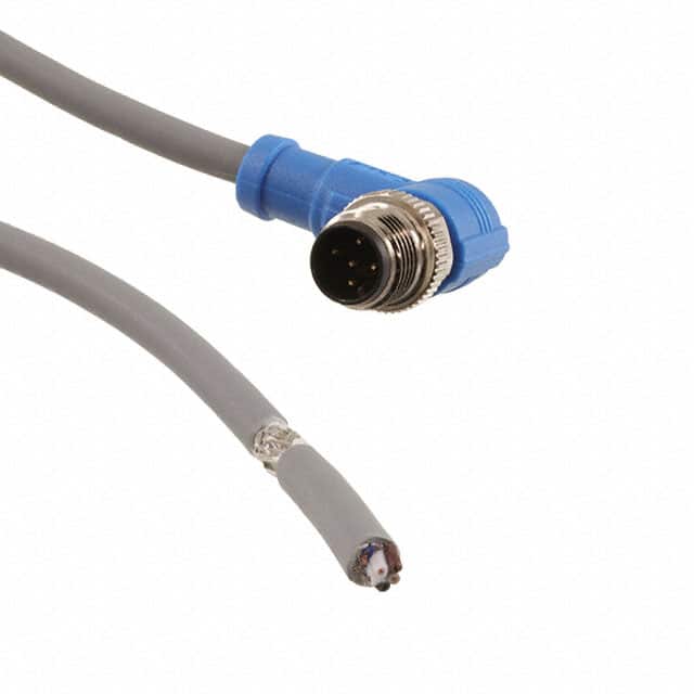 T4161220005-002 CBL 5POS MALE TO WIRE 3.28'