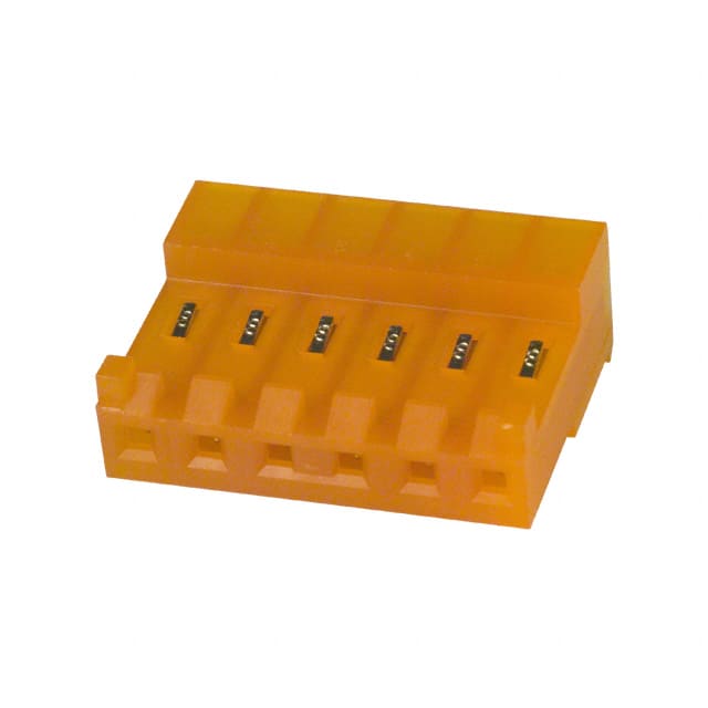 3-643817-6 CONN RCPT 6POS IDC 18AWG TIN
