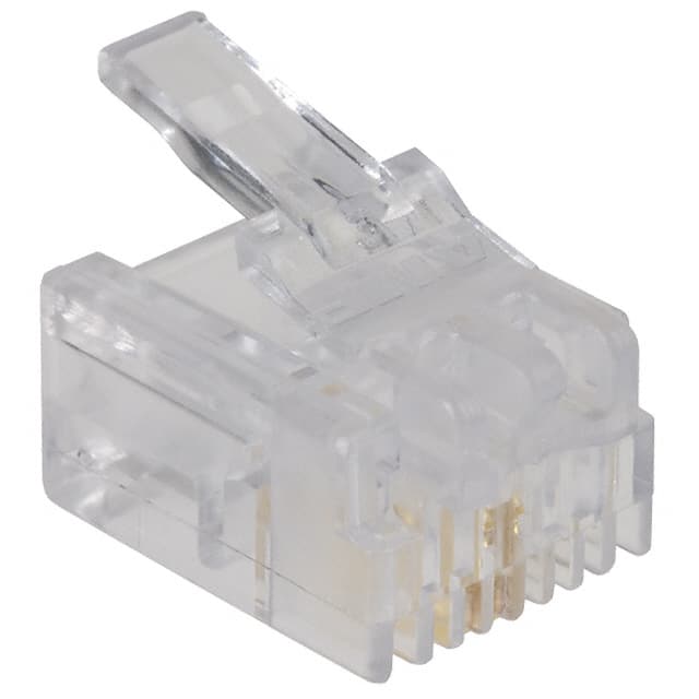 5-641333-2 CONN MOD PLUG 6P2C UNSHIELDED