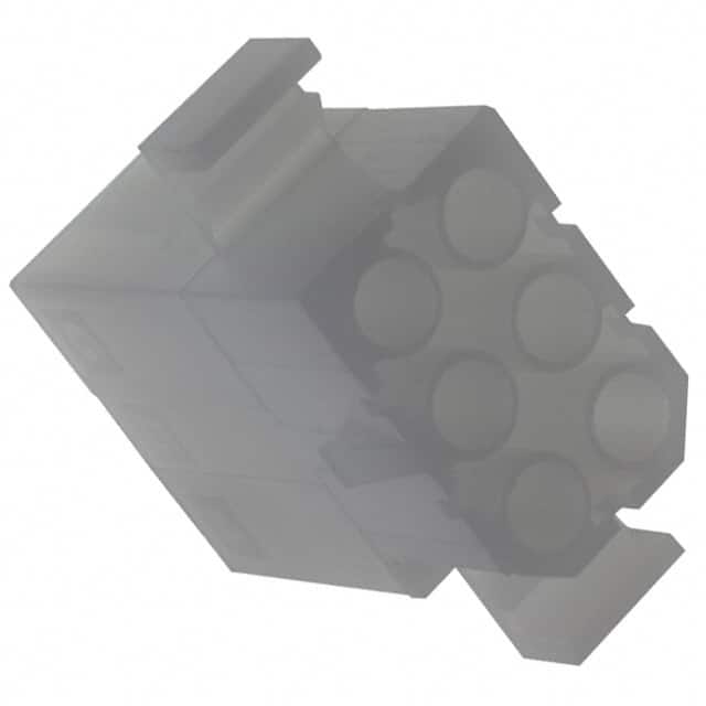 770372-1 CONN RCPT HSG 6POS .093