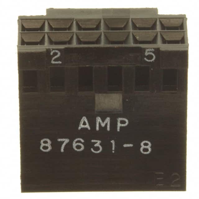 87631-8 CONN RCPT HSG 12POS 2.54MM