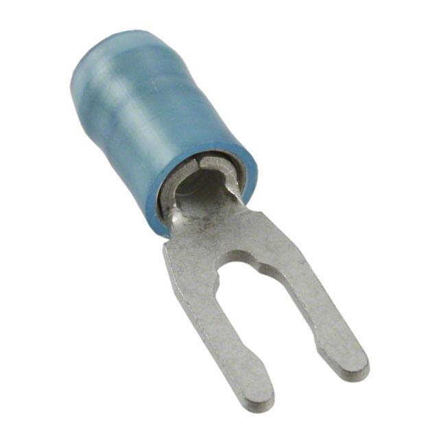 8-52420-1 CONN SPADE TERM 14-16AWG #6 BLU
